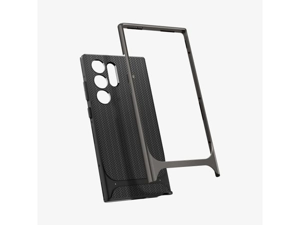 Spigen Spigen Neo Hybrid, gunmetall - Samsung Galaxy S24 Ultra