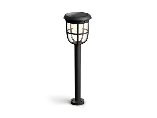 Philips Radii-sokkel/stilys, 1,3 W, Utendørs sokkel/stang-belysning, Svart, Plast, IP44, Terrasse, Hage, III