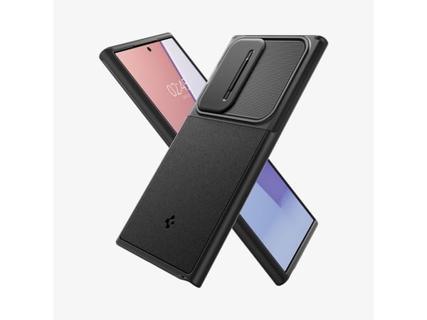 Spigen Optik Armor, Deksel, Samsung, Galaxy S24 Ultra, 17,3 cm (6,8"), Sort