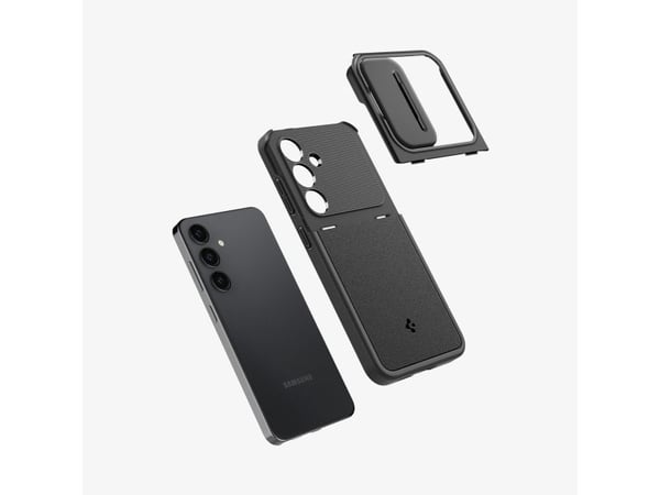 Spigen Optik Armor, Suojus, Samsung, Galaxy S24 Ultra, 15,8 cm (6.2"), musta