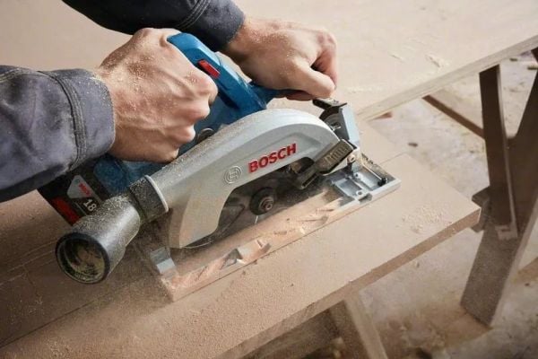 Bosch GKS 185-LI, Tre, Sort, Blå, Grå, Børsteløs, 16,5 cm, 5000 RPM, 5,7 cm - SOLO