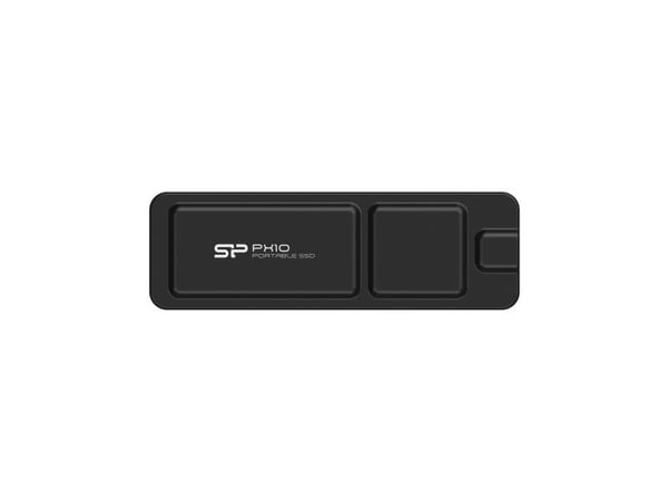 SILICON POWER PX10 - SSD - 1 TB - ekstern (bærbar) - USB 3.2 Gen 2 (USB-C kontakt) - svart