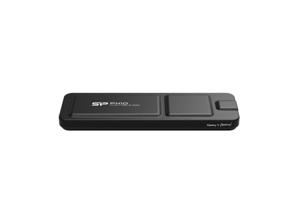 SILICON POWER PX10 - SSD - 2 TB - ekstern (bærbar) - USB 3.2 Gen 2 (USB-C kontakt) - svart
