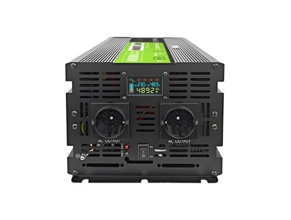 Green Cell PowerInverter LCD 48V 5000W/10000W auton invertteri näytöllä - puhdas siniaalto