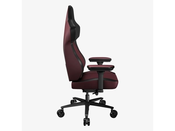 ThunderX3 CORE Modern, Universell gamingstol, 150 kg, Vadderad sits, Vadderat ryggstöd, Svart, Aluminium