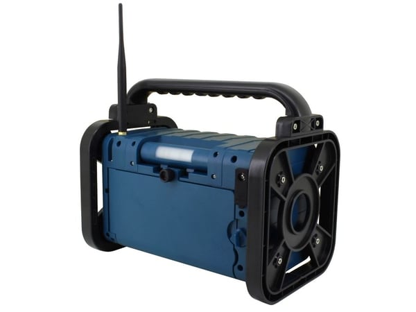 Soundmaster DAB85BL, Bærbar, DAB+, FM, 10 W, Svart, Blå, Monokromatisk, Rotasjon
