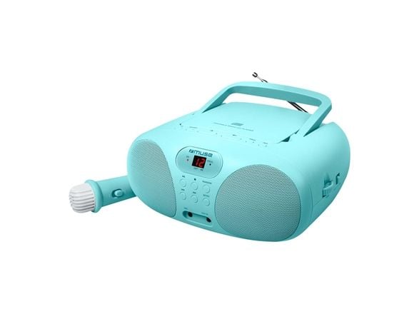 Muse MD-203 KB, Analog, FM, Spiller, CD, CD-R, CD-RW, Gjenta alt, Repeter en, LED
