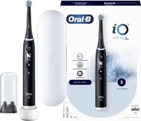 Oral-B iO Series 6 - Hammasharja - musta onyx