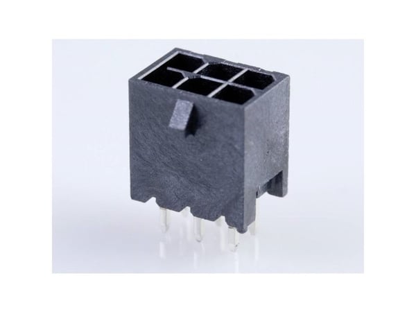 Molex stiftkabinett kretskort, totalt antal poler 6, raster: 3.00 mm 2068320602 (1 st.) tray