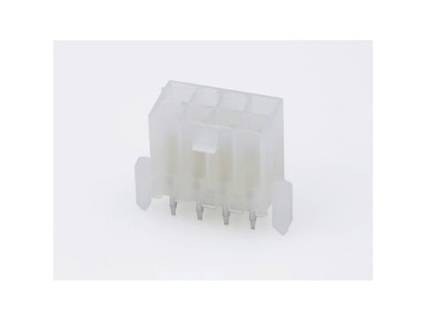 Molex Upotettava pistorasia (vakio) Napojen kokonaismäärä 8 Ruudukon mitat: 4,20 mm 39299084 1 kpl Lokero