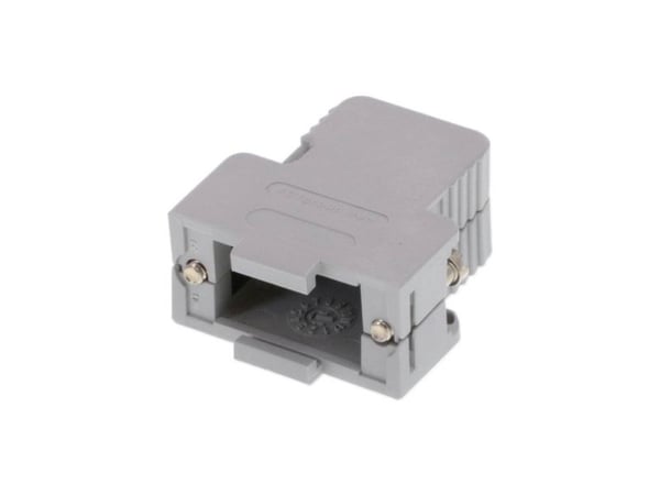 Molex 1731110013 D-SUB-kabinett i plast, metallisert 180° – grå, 1 stk