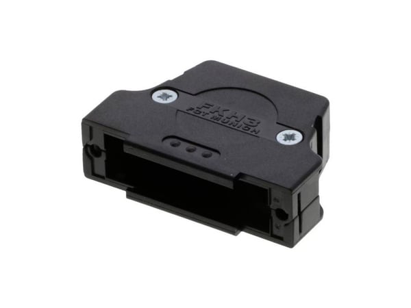 Molex 1731110021 D-SUB-kabinet Plast, metalliserad 180 ° Sort 1 stk