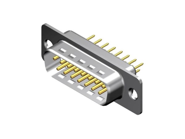 Molex 1731090699 D-SUB stikkontaktforbindelse, poltall: 15 loddepinner, 1 stk