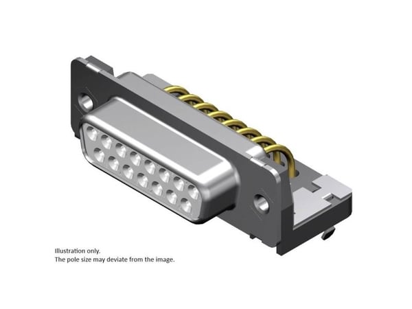 Molex 1731091919 D-SUB kontakt, poler: 9, loddepinner, 1 stk