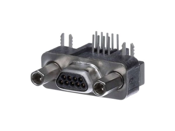 Molex 836119006 D-SUB støttekontakt, poler: 9 loddepinner, 1 stk. rør
