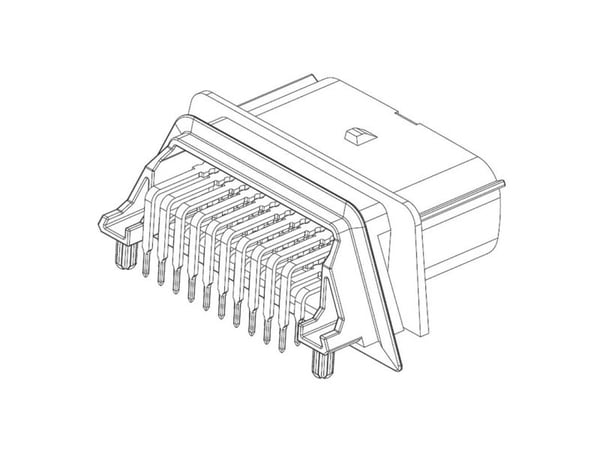 Signalkontakt/strømkontakt 348302002 Molex, innhold: 1 stk