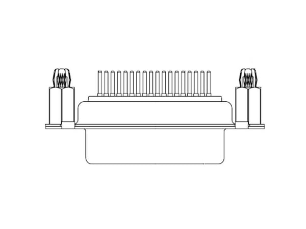 Molex 1731130238 D-SUB kontakt Poltall: 78 loddeben, 1 stk bulk