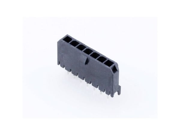 Molex insticksstiftlist (standard) totalt antal poler 7, raster 3,00 mm 436500716, 1 st Tray