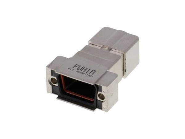 Molex 1727040106 D-SUB-kabinett i plast, metallisert 180° 1 stk