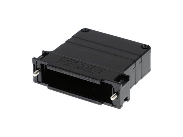 Molex 1731110028 D-SUB-kabinett plast/metallisert 180° sort 1 stk