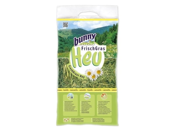 Bunny Nature FreshGrass Hø - med kamilleblomster (500g)
