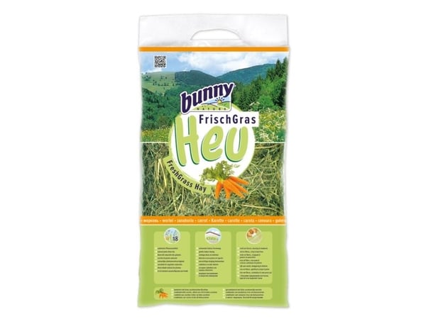 Bunny Nature FreshGrass Hø - med gulerødder (500g)