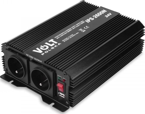 Volt IPS 2600 N 24/230V invertteri (1300/2600W) (3IPSN26024) Volt IPS 2600 N 24/230V invertteri (1300/2600W) (3IPSN26024)