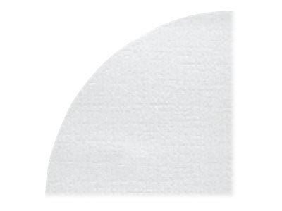Duni Evolin - Bordduk - Størrelse 240 cm - rund - avhendbar - hvit (en pakke 10)