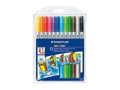 Kaksoiskynät staedtler noris, 12 värin pakkaus