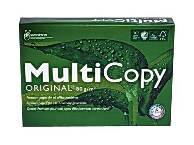Printerpapir MultiCopy Original A4 80g hvid - med 4 huller - (500 ark)