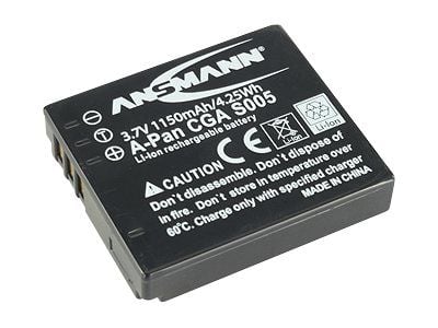 Ansmann A-Pan CGA S005, 1150 mAh, 3,7 V, Lithium-Ion (Li-Ion)