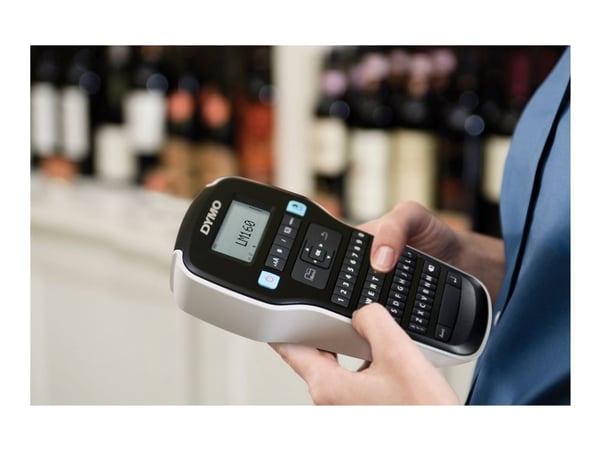 DYMO LabelMANAGER 160 - Etikettskrivare - svartvit - Rulle (1,3 cm) - tvåradig utskrift