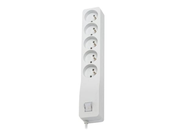 LESTAR ZX 510 - Overspenningsavleder - AC 220 V - 2300 watt - utgangskontakter: 5 - 3 m kabel