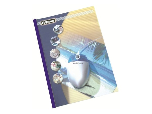 Fellowes Prestige - 3 mm - A4 (210 x 297 mm) - 150 mikrometer - blå - 220 g/m² - 100 stk termiskt bindningsskydd