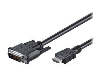 M-CAB - Adapterkabel - HDMI hann til DVI-D hann - 2 m - svart