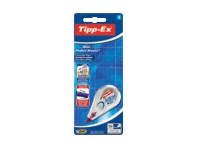 Tipp-Ex Mini Pocket Mouse - Retterulle - 5 mm x 5 m - gjennomsiktig dispenser