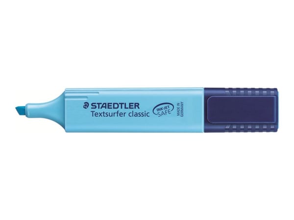 Tekstmarker Staedtler 364 blå Textsurfer Classic - (10 stk.)