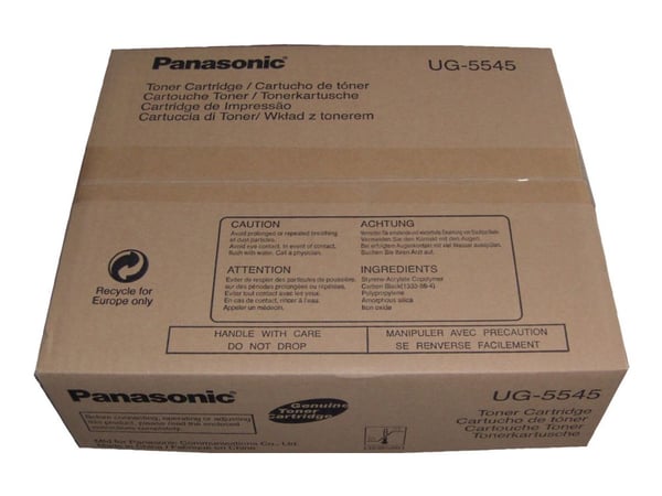 Panasonic UG-5545 - Svart - original - tonerpatron - for Laser Fax UF-7100; Panafax UF-8100