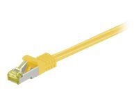 MicroConnect - Nettverkskabel - RJ-45 (hann) til RJ-45 (hann) - 20 m - SFTP, PiMF - CAT 7 - gul