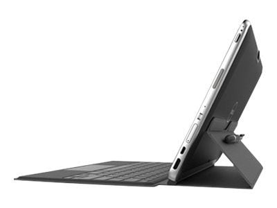 Dell - Tastatur og folioveske - med styreplate - QWERTY - Pan Nordic - for Latitude 7275; XPS 12 9250