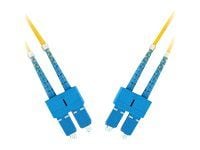 MicroConnect - Nettverkskabel - SC/PC-enkeltmodus (hann) til SC/PC-enkeltmodus (hann) - 3 m - 3 m - fiberoptisk - 9 / 125 micron - OS1 - halogenfri...