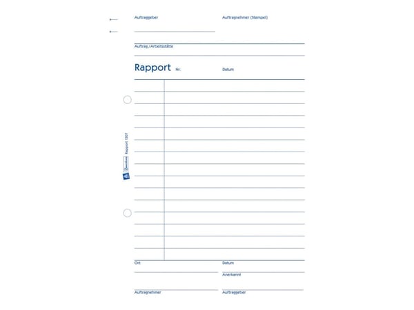 Avery Zweckform - Rapportskjema - 100 ark - A5 (148 x 210 mm)