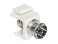 DeLOCK 86302, Valkoinen, IEC, F, 16,3 mm, 27,8 mm, 22,3 mm