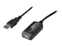 DIGITUS USB 2.0 Repeater Cable DA-73101 - USB-förlängningskabel - USB (hane) till USB (hona) - USB 2.0 - 15 m - aktiv