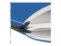 Herlitz my.book flex - Notisbok - A4 (210 x 297 mm) - 80 ark / 160 sider - hvitt papir - Lineatur 28, Linjering 27 - blått deksel - polypropylen (PP)