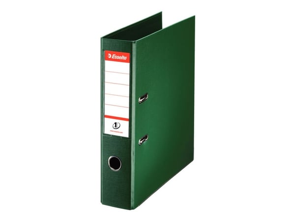 Brevordner Esselte No.1 Power grøn A4 bred