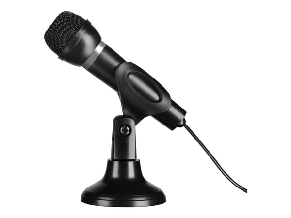 SPEEDLINK SL-8703-BK CAPO Desk & Hand Microphone - Mikrofon - svart
