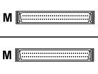 HPE - SCSI ekstern kabel - HD-68 (hann) til HD-68 (hann) - 0.9 m - for AlphaServer 2000, 2100, 4000, 8400, DS10, GS160, GS320, GS60, GS80; AlphaSer...