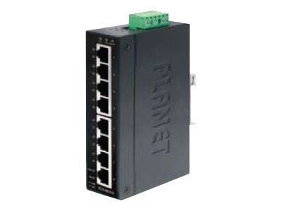 PLANET IGS-801M - Managed Industrial Gigabit Switch 8-Port 10/100/1000 Mbps IP30 Slim Type, Hallittu, L2/L4, Gigabit Ethernet (10/100/1000), Teline...