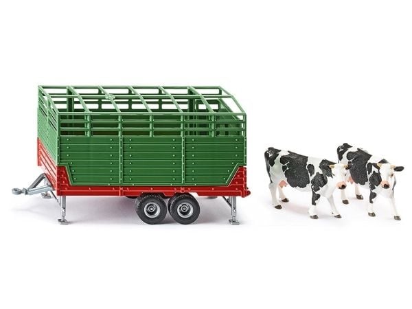 Siku 2875, Truck/trailer, Montert på forhånd, 1:32, Metall, Plast, 3 år, Grønn, Rød